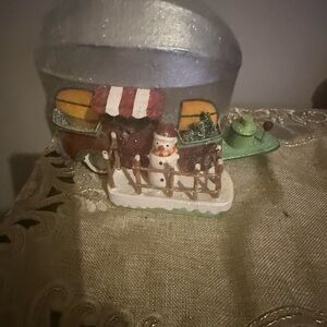 Festive Snowman Holiday Decoration